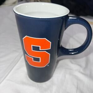 Syracuse University Tall 17 oz. Travel Latte Coffee Mug New in Box  6” Height